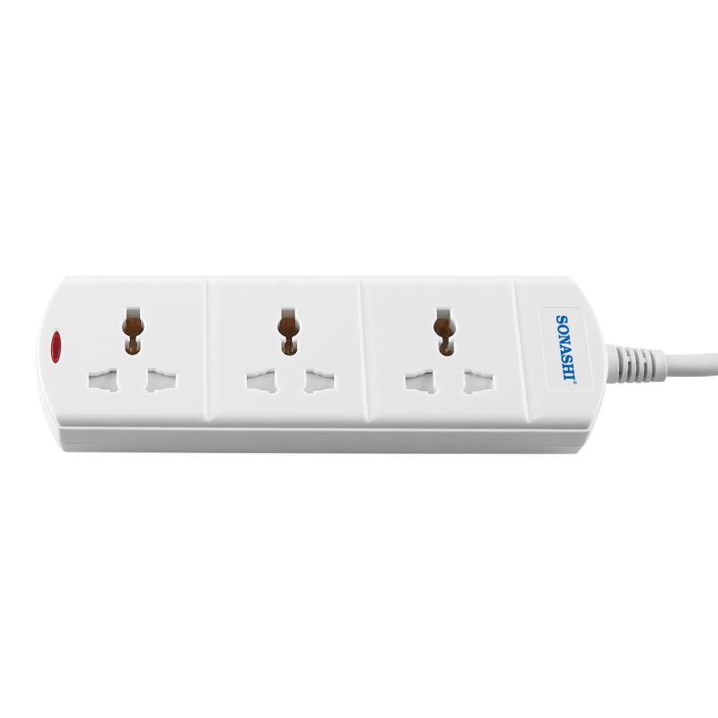Sonashi 3 Way Extension Socket SES-903
