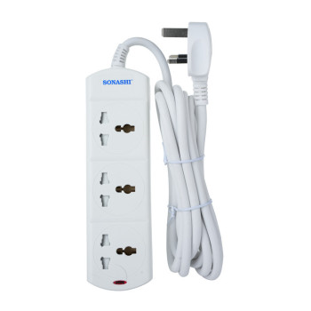 Sonashi 3 Way Extension Socket SES-903