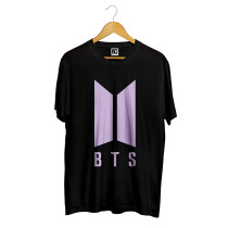INDISSH Kids Unisex Collarless Regular Fit Pure Cotton Round Neck BTS(BTS X8) BTS Printed T-Shirt Regular & Casual Wear Half-Sleeves Tshirts