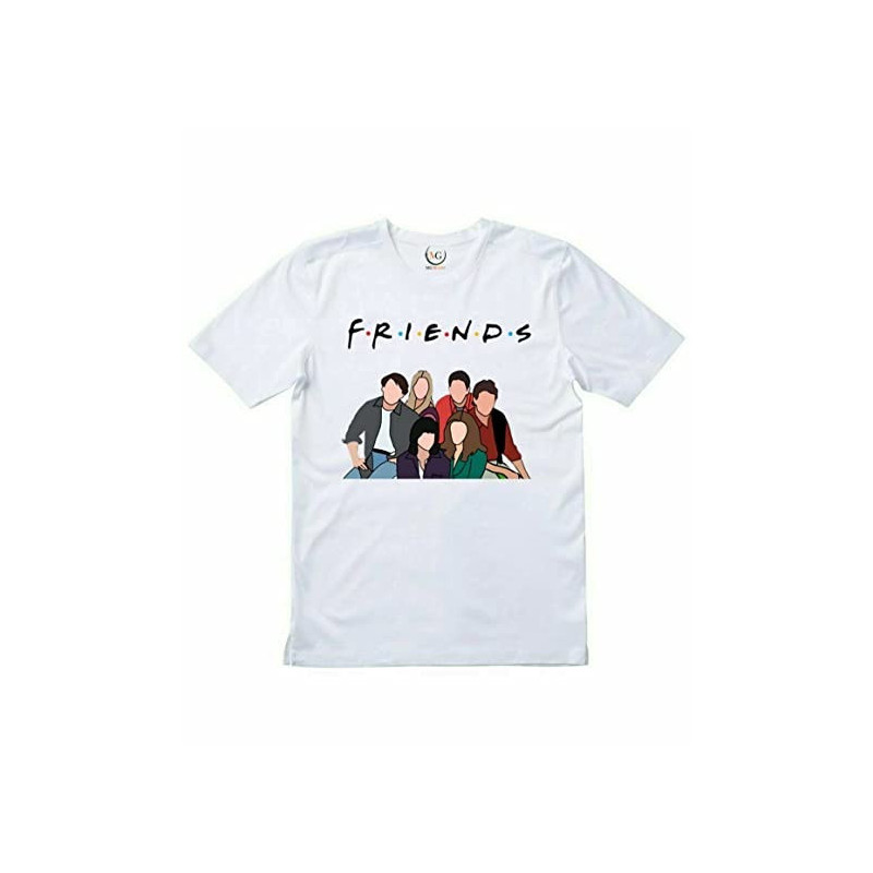 MG Brand F.R.I.E.N.D.S Web Series Unisex T-Shirts for Men/Boys/Girls/Womens/Kids