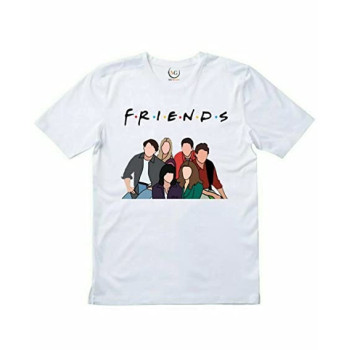 MG Brand F.R.I.E.N.D.S Web Series Unisex T-Shirts for Men/Boys/Girls/Womens/Kids