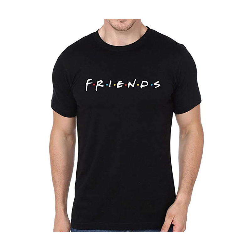 STATUS MANTRA Cotton Tshirt for Men | Regular Fit Round Neck Half Sleeves Printed Tees Royal Blue
