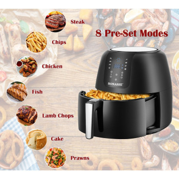 Sonashi 8.2L Digital Air Fryer 1800W (Saf-820)