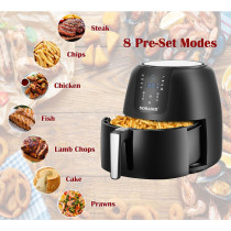 Sonashi 8.2L Digital Air Fryer 1800W (Saf-820)