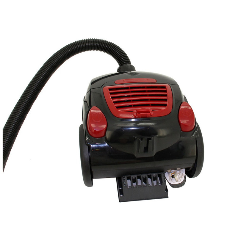 Sonashi 1200W Canister Vacuum Cleaner, SVC-9024, Black/Red