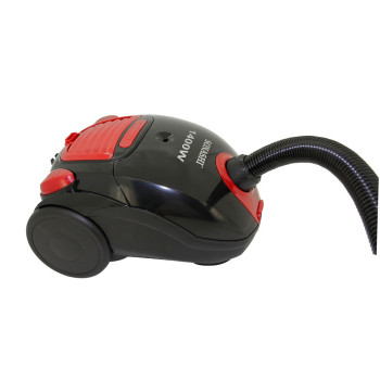 Sonashi 1200W Canister Vacuum Cleaner, SVC-9024, Black/Red