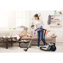 Sonashi 2000W Cyclone Bagless Vacuum Cleaner (SVC-9028C) Blue-Silver