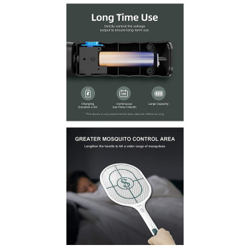 Sonashi Mosquito Swatter, SMR-111N, GREEN/WHITE