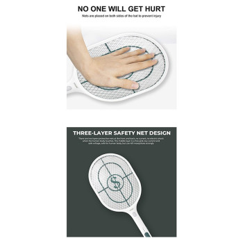 Sonashi Mosquito Swatter, SMR-111N, GREEN/WHITE