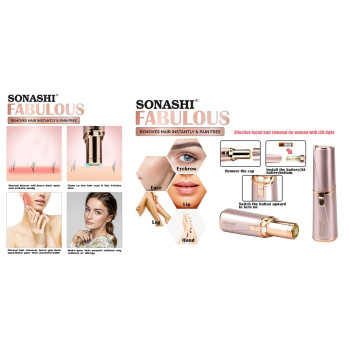 Sonashi Fabulous Facial Hair Remover (SLD-822) (ROSE GOLD)