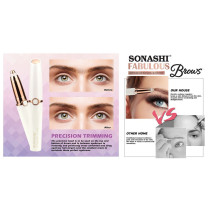 Sonashi Fabulous Brows Hair Remover (SLD-823) (WHITE-GOLD)