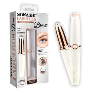 Sonashi Fabulous Brows Hair Remover (SLD-823) (WHITE-GOLD)
