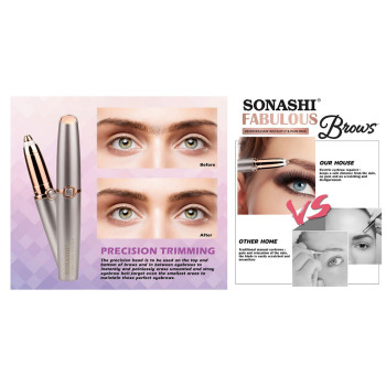 Sonashi Fabulous Brows Hair Remover (SLD-823) (ROSE GOLD)