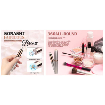 Sonashi Fabulous Brows Hair Remover (SLD-823) (ROSE GOLD)