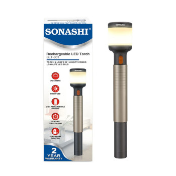 Sonashi 2 In 1 Rechargeable Led Torch & Lamp (SLT-601)