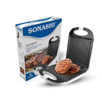 Sonashi 4 Slice Grill Maker 1200W, SGT-842N1, White