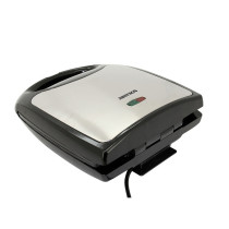 Sonashi 4 Slice Grill Maker 1100W (SGT-851(VDE)) (SILVER)