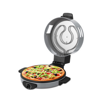 Sonashi 1800W 2 In 1 Arabic Bread & Pizza Maker (SABM-863) (Silver)
