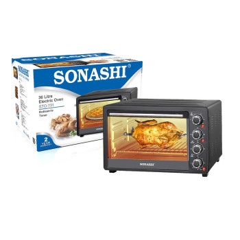 Sonashi 36Ltr Electric Oven ,Rotisserie & Convection Function, 1500W (STO-731)