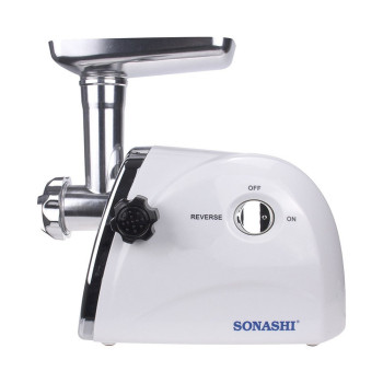 Sonashi Meat Grinder (SMG-022N) (White/Silver)