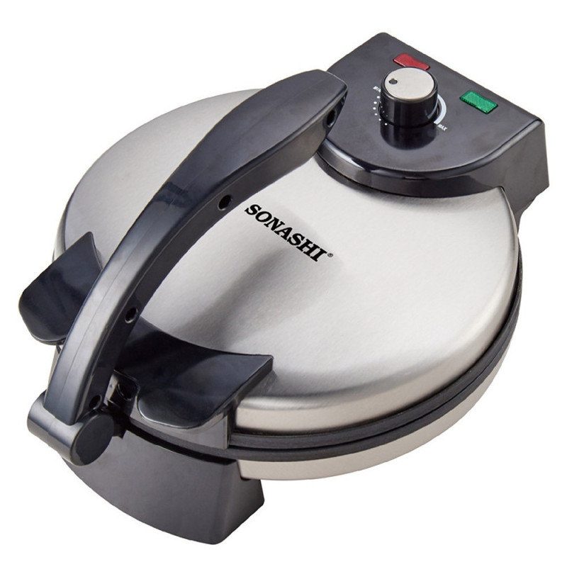 Sonashi 10" Non-Stick Roti/Tortilla Maker 1500W (SRM-858N)