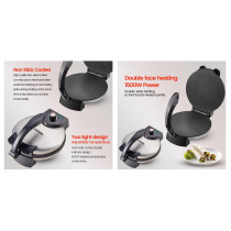 Sonashi 10" Non-Stick Roti/Tortilla Maker 1500W (SRM-858N)