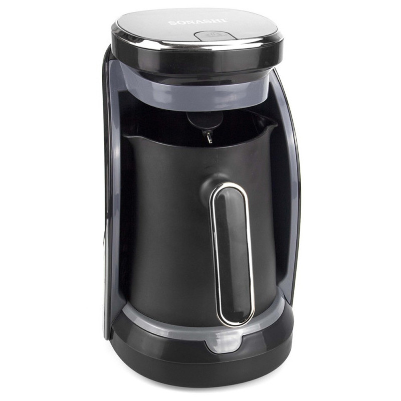 Sonashi Turkish Coffee Machine (STCM-4962) (BLACK-GRAY-SILVER)