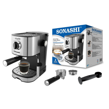 Sonashi All In One Coffee Maker Manual - 850W (SCM-4963)