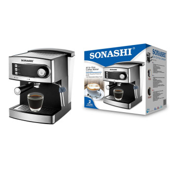 Sonashi All In One Coffee Maker Touch Button- 850W (SCM-4965)