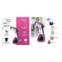 Sonashi Portable Handheld Garment Steamer (SGS-315) (PURPLE-WHITE)