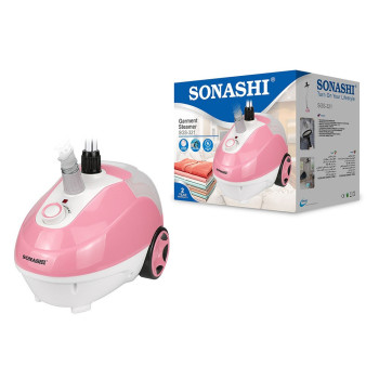 Sonashi 1.3 Ltr Tank Garment Steamer 1700W (SGS-321) (PINK)