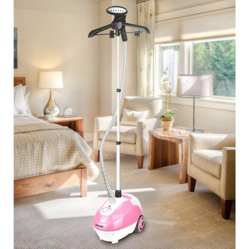 Sonashi 1.3 Ltr Tank Garment Steamer 1700W (SGS-321) (PINK)