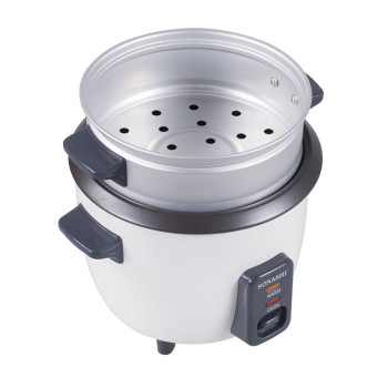 Sonashi 0.6 Ltr Rice Cooker With Steamer, SRC-306