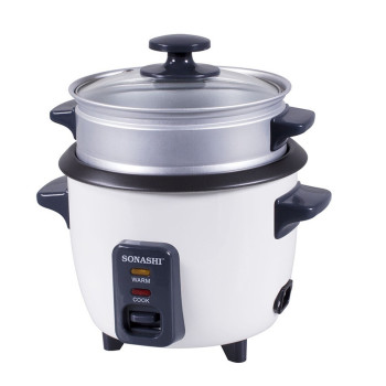 Sonashi 2.8 Ltr Rice Cooker With Steamer (SRC-328)