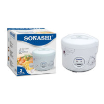 Sonashi 1 Ltr Rice Cooker With Steamer (SRC-510)