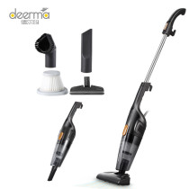 Deerma Dx115C 2 In 1 Handheld Vacuum Cleaner 12Kpa Strong Suction 600W Powerful Lightweight/5M Power Cable - Black