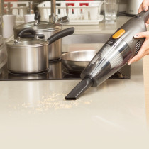 Deerma Dx115C 2 In 1 Handheld Vacuum Cleaner 12Kpa Strong Suction 600W Powerful Lightweight/5M Power Cable - Black