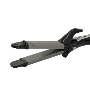 SONASHI 2 In 1 Hair Curler & Straightener, Black (SHC-3005)