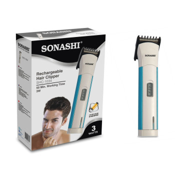 SONASHI Rechargeable Hair Clipper, Blue (SHC-1034)