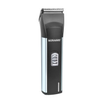 SONASHI Rechargeable Hair Clipper, Silver-Black (SHC-1048)