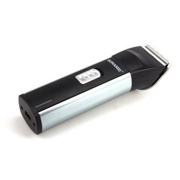 SONASHI Rechargeable Hair Clipper, Silver-Black (SHC-1048)