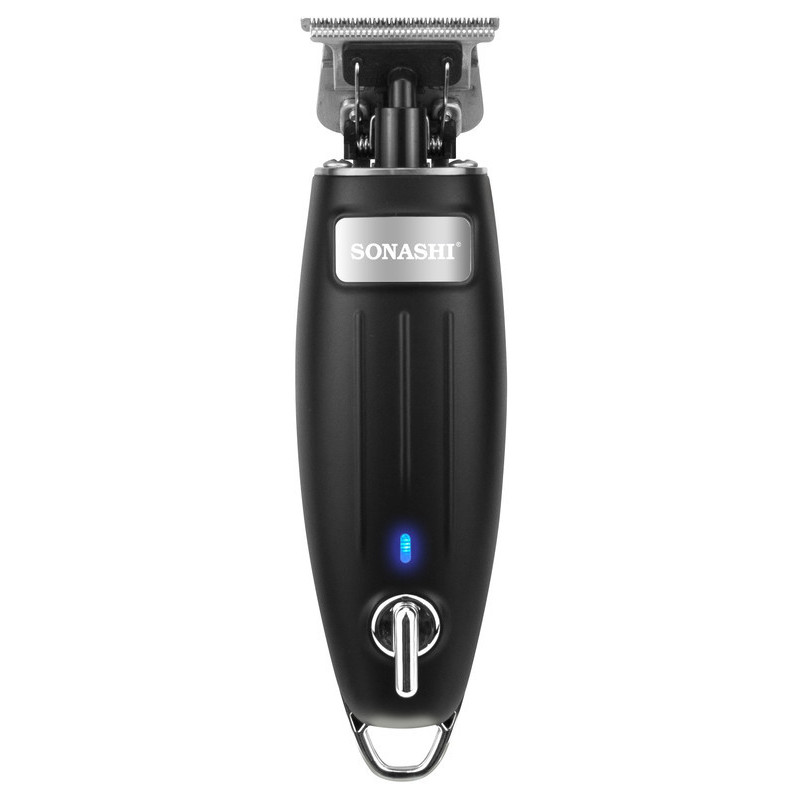 SONASHI Cordless Rechargeable Hair Clipper Silver, Black (SHC-1054)