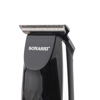 SONASHI Rechargeable Hair Clipper, Black-Silver (SHC-1052)