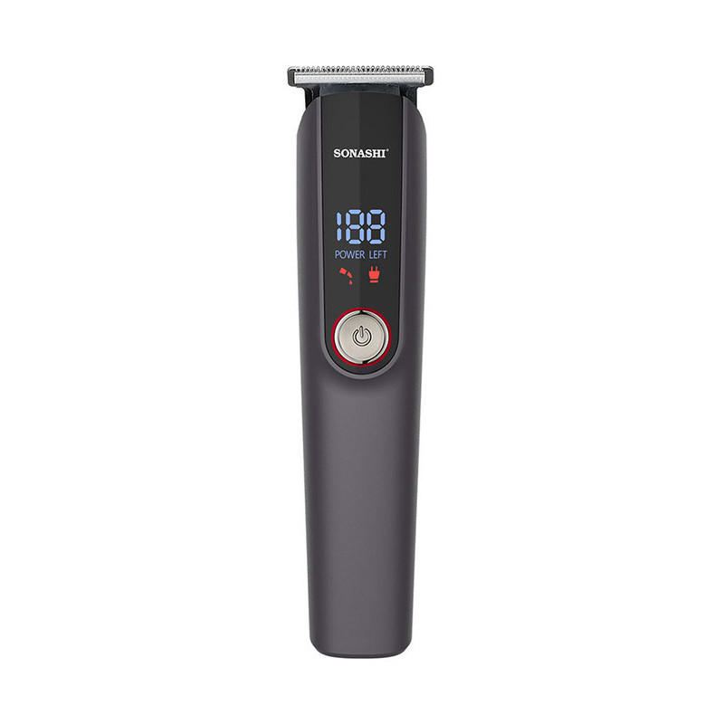 SONASHI Rechargeable Hair Clipper, Black & Silver (SHC-1056)