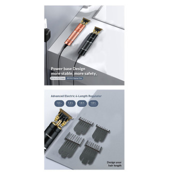 SONASHI Rechargeable Hair Clipper, Black (SHC-1058)