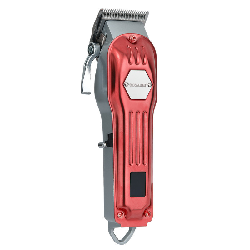 SONASHI Rechargeable Hair Clipper, Red (SHC-1061)