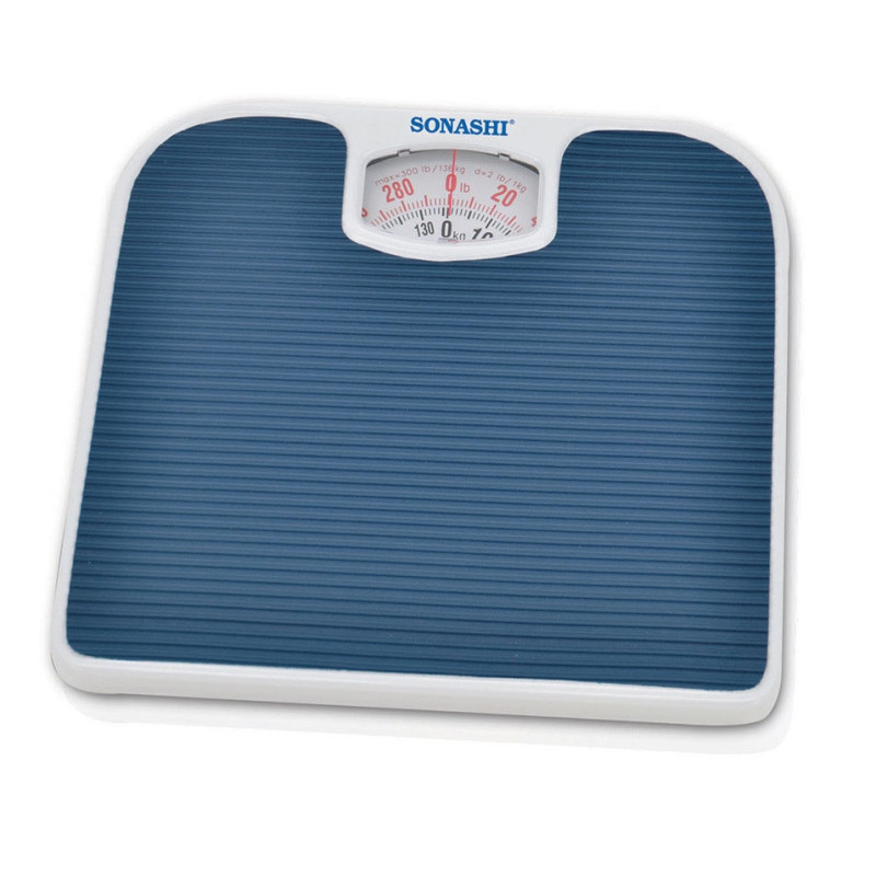 SONASHI Manual Bathroom Scale, Blue (SSC-2211)