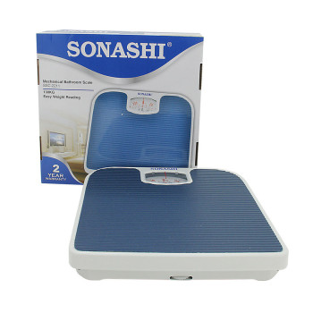 SONASHI Manual Bathroom Scale, Blue (SSC-2211)