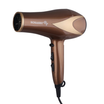 SONASHI Hair Dryer 2000W, Brown-Gold (SHD-5006)