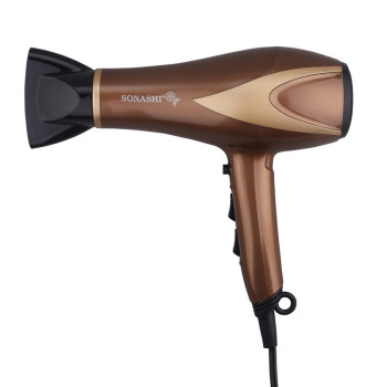 SONASHI Hair Dryer 2000W, Brown-Gold (SHD-5006)